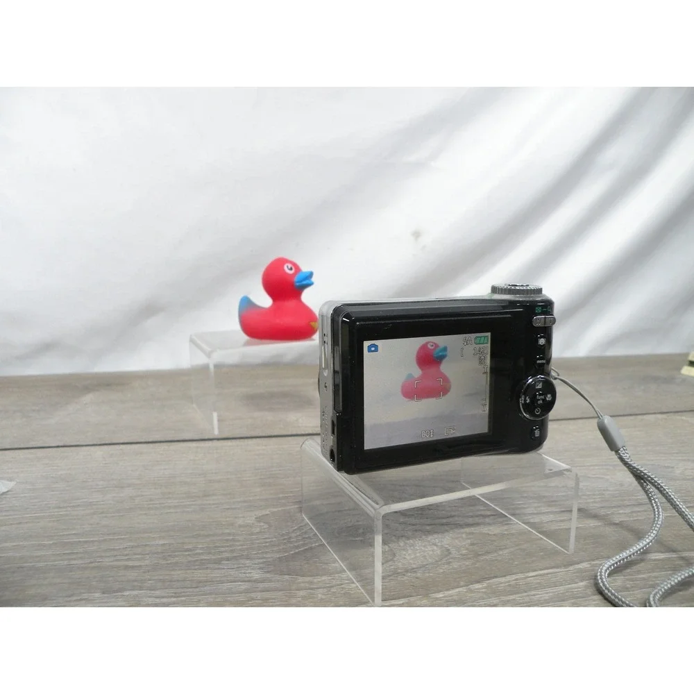 GE General Imaging A730 7.0MP Digital Camera 3x Optical Zoom Black Tested